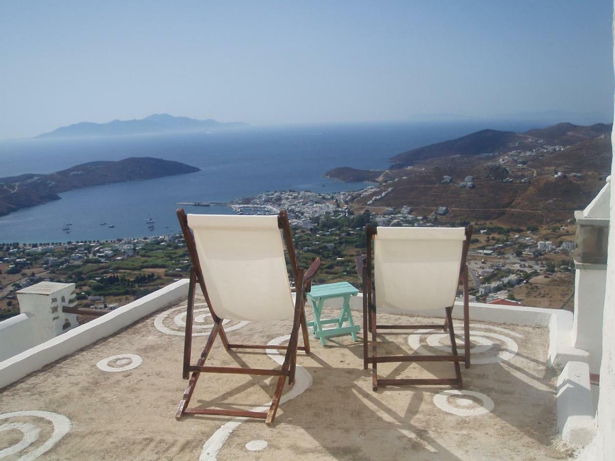Traditional Stone House With Breathtaking View Serifos Town Buitenkant foto